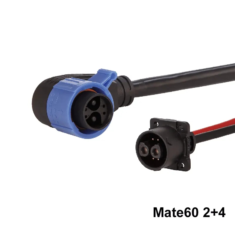 2+4Pin E-Motorcycle Pugna dato Connector